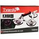 Tvardy Uchwyt-Przyssawka do szyb ALU 3x125mm 190kg (12)