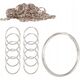 Geko Kółko – brelok do kluczy 20mm – 100szt (100)