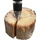 KELTIN Wiertło – świder do łupania drewna 45mm + zestaw adapterów 3szt. (20)