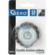 Geko Szczotka druciana czołowa,pleciona 50mm z trzpieniem (100)
