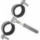 Geko Obejma metalowa z gumą do rur podwójna 3/4" 26-30mm (200)