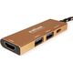 Stacja/replikator Roline Gold USB-C (12.02.1119)