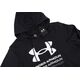 Under Armour Bluza męska Under Armour UA Rival Terry Graphic Hoodie czarna 1386047 001 M