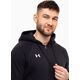 Under Armour Bluza męska Under Armour Rival Fleece FZ Hoodie czarna 1379767 001 XL