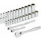 Milwaukee MILWAUKEE SOCKET SET 28 pcs. 1/4" WITH RATCHET