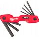 Milwaukee MILWAUKEE ALLEN WRENCH FOLDABLE SET 8 pcs.