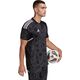 Adidas Koszulka męska Condivo 22 Goalkeeper Jersey Short Sleeve czarna HB1619 S