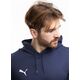Puma Bluza męska Puma Team Goal Casuals Hoody granatowa 658618 06 M