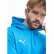 Puma Bluza męska Puma Team Goal Casuals Hoody niebieska 658618 02 L