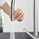 Bateria kuchenna Hansgrohe Kitchen faucet with pull-out hose Hansgrohe Talis M54 72801000