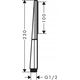 Słuchawka prysznicowa Hansgrohe Hand shower Hansgrohe Rainfinity 26867670