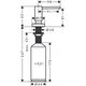 Hansgrohe Dispenser Hansgrohe 40448670