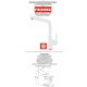 Bateria kuchenna Franke Kitchen faucet with pull-out hose Franke Urban 115.0595.088