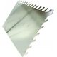Kubala Stainless steel blade with an inclined notch 130X270 mm.