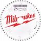 Milwaukee MILWAUKEE CIRCULAR SAW 184x30x2.4x54z ALUMINUM CSB P W