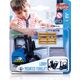 Bburago BBURAGO 1:43 lorry mounted forklift, with 1 pallet, 1 basket, 18-31479