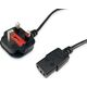 Kabel zasilający Equip Equip 112300 power cable Black 2 m BS 1363 C13 coupler 4015867227077