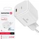 Zasilacz do laptopa Sourcing Swissten GaN Travel Charger Network Charger USB-C 65W