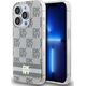 DKNY DKNY DKHMP15LHCPTSE iPhone 15 Pro 6.1" beżowy/beige hardcase IML Checkered Mono Pattern & Printed Stripes MagSafe