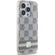 DKNY DKNY DKHMP15LHCPTSE iPhone 15 Pro 6.1" beżowy/beige hardcase IML Checkered Mono Pattern & Printed Stripes MagSafe