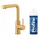 Bateria kuchenna KFA DUERO PURE BASIC BATERIA KUCHENNA Z FUNKCJĄ FILTRACJI WODY + ZESTAW FILTRUJĄCY PROFINE BLUE S, BRUSHED GOLD