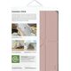 Etui na tablet Uniq UNIQ etui Camden Click iPad Air 11" (2024) różowy/blush pink