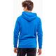 Under Armour Bluza z kapturem kangurka męska Under Armour Rival Fleece Hoodie niebieska 1379757 406 L