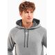 Under Armour Bluza z kapturem męska Under Armour Rival Fleece Hoodie szara 1379757 025 XL