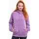 Under Armour Bluza z kapturem kangurka damska Under Armour Rival Fleece Hoodie fioletowa 1379500 560 M