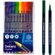 Astra Cienkopisy trójkątne kolorowe fineliner do rysowania 0,4mm 10szt ASTRA