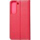Χρυσή θήκη ForCell Forcell LUNA Book για SAMSUNG S22 κόκκινη 11466191 5903396133978