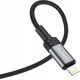 Kabel USB Borofone Borofone Kabel BU30 Lynk Smart power-off - USB na Lightning - 2,4A 1,2 metra czarny