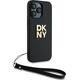 DKNY DKNY Wrist Strap Stock Logo - Etui iPhone 14 Pro (czarny)