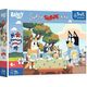 Trefl PUZZLE 60EL XXL TREFL BLUEY I PRZYJACIELE PUD6