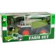 LeanToys Zielony Kombajn Ruchome Części Duży MC 7166