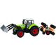 LeanToys Traktor Rolniczy Koparka Z Broną Talerzową Napęd Zielony
