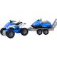 LeanToys Quad z Przyczepą do przewozu Łodzi oraz Skuterem Wodnym