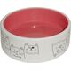 Yarro International YARRO MISKA CERAMICZNA DLA KOTA MOTYW     KOTA 12,5x4,5cm MIX KOLOR