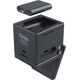 Choetech Ładowarka indukcyjna Choetech T632-F 3w1 15W (czarna)