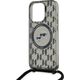 Karl Lagerfeld Karl Lagerfeld KLHMP15LHCKCKLCK iPhone 15 Pro 6.1" czarny/black hardcase IML Crossbody Monogram Karl & Choupette Head MagSafe