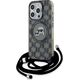 Karl Lagerfeld Karl Lagerfeld KLHMP15XHCKCKLCK iPhone 15 Pro Max 6.7" czarny/black hardcase IML Crossbody Monogram Karl & Choupette Head MagSafe