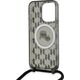Karl Lagerfeld Karl Lagerfeld KLHMP15XHCKCKLCK iPhone 15 Pro Max 6.7" czarny/black hardcase IML Crossbody Monogram Karl & Choupette Head MagSafe