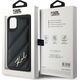Karl Lagerfeld Karl Lagerfeld KLHCN61PQDSMGK iPhone 11 / Xr 6.1" czarny/black hardcase Diagonal Quilted Script