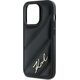 Karl Lagerfeld Karl Lagerfeld KLHCP14XPQDSMGK iPhone 14 Pro Max 6.7" czarny/black hardcase Diagonal Quilted Script