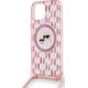 Karl Lagerfeld Karl Lagerfeld KLHMP15SHCKCKLCP iPhone 15 / 14 / 13  6.1" różowy/pink hardcase IML Crossbody Monogram Karl & Choupette Head MagSafe