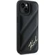 Karl Lagerfeld Karl Lagerfeld KLHCP15SPQDSMGK iPhone 15 / 14 / 13 6.1" czarny/black hardcase Diagonal Quilted Script