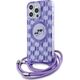 Karl Lagerfeld Karl Lagerfeld KLHMP15XHCKCKLCU iPhone 15 Pro Max 6.7" fioletowy/purple hardcase IML Crossbody Monogram Karl & Choupette Head MagSafe