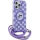 Karl Lagerfeld Karl Lagerfeld KLHMP15LHCKCKLCU iPhone 15 Pro 6.1" fioletowy/purple hardcase IML Crossbody Monogram Karl & Choupette Head MagSafe
