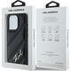 Karl Lagerfeld Karl Lagerfeld KLHCP15LPQDSMGK iPhone 15 Pro 6.1" czarny/black hardcase Diagonal Quilted Script