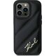 Karl Lagerfeld Karl Lagerfeld KLHCP13LPQDSMGK iPhone 13 Pro / 13 6.1" czarny/black hardcase Diagonal Quilted Script
